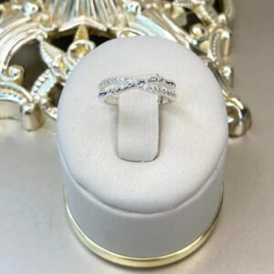 Anillo en Cristales Plata