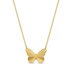 Cadena Mariposa Dorada